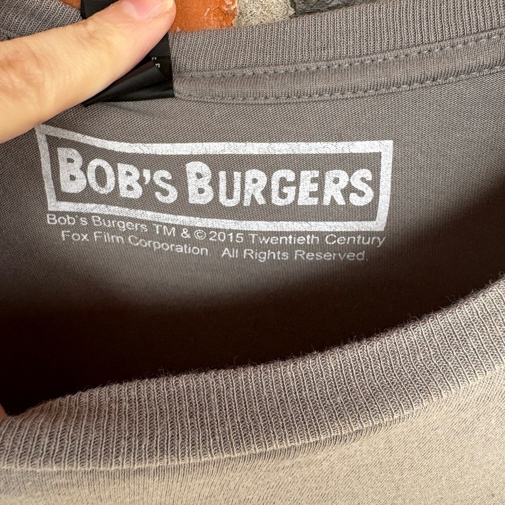 Bob’s Burgers T Shirt Grey Unisex Sz Large Preowned - Picture 3 of 5